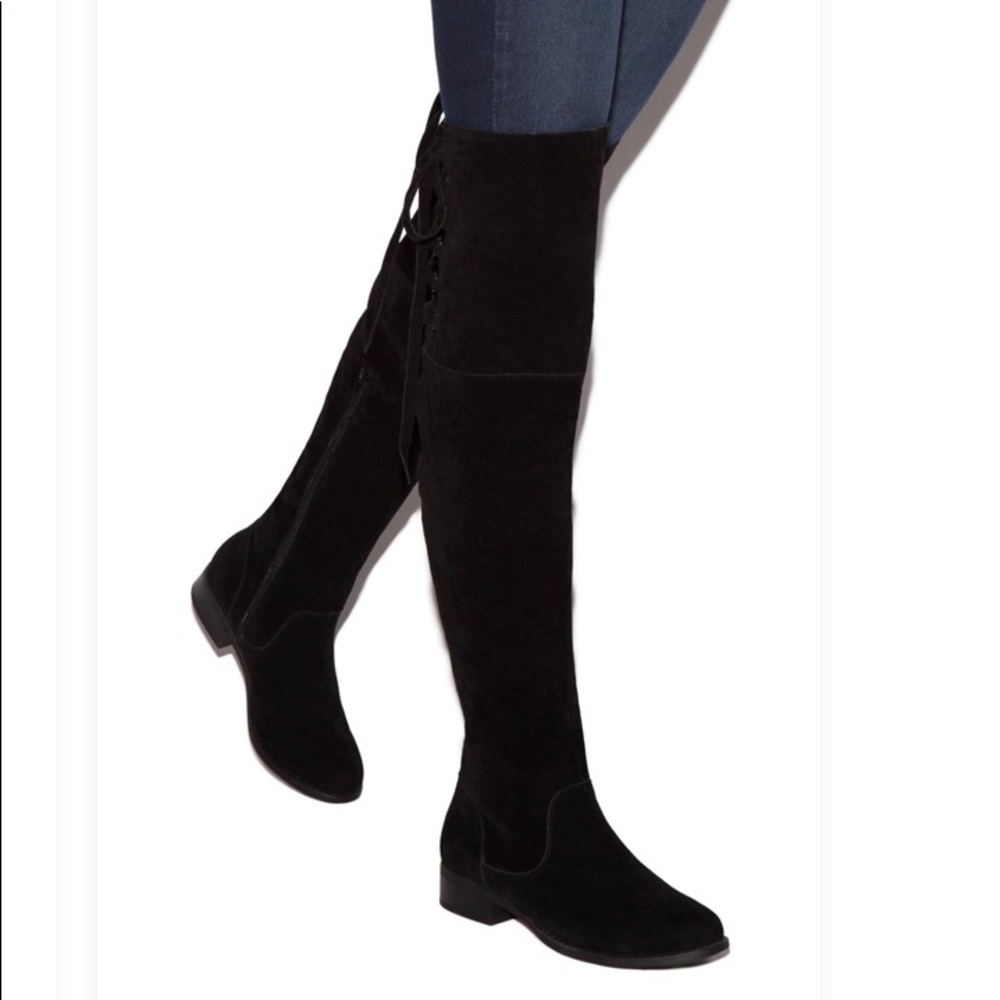 Knee High Boots ( Black )